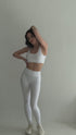 Basic Ribbed Top White
